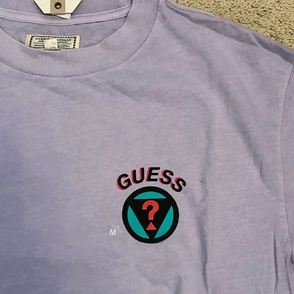 GUESS Lavender Short Sleeve Tee - Picture 2 of 3